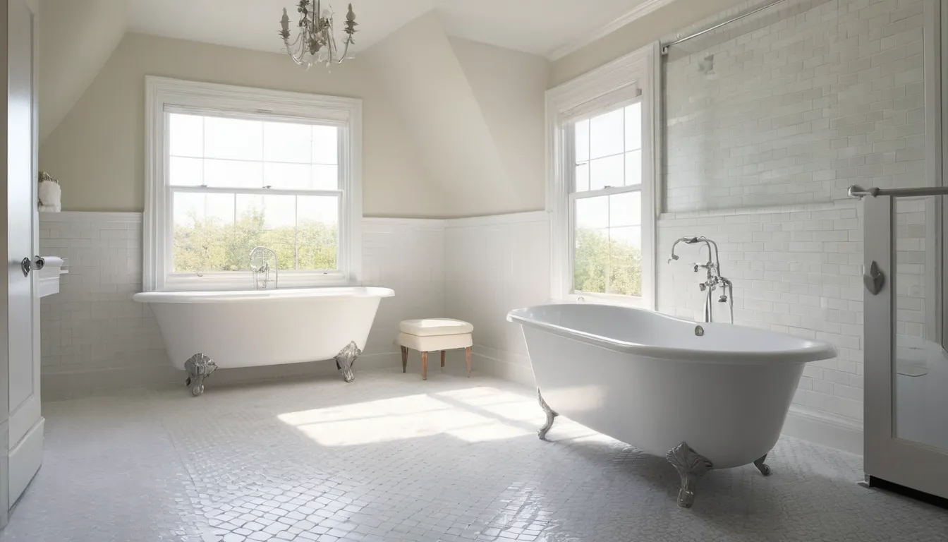 A bright, accessible bathroom with a walk-in tub in a Nelsonville home